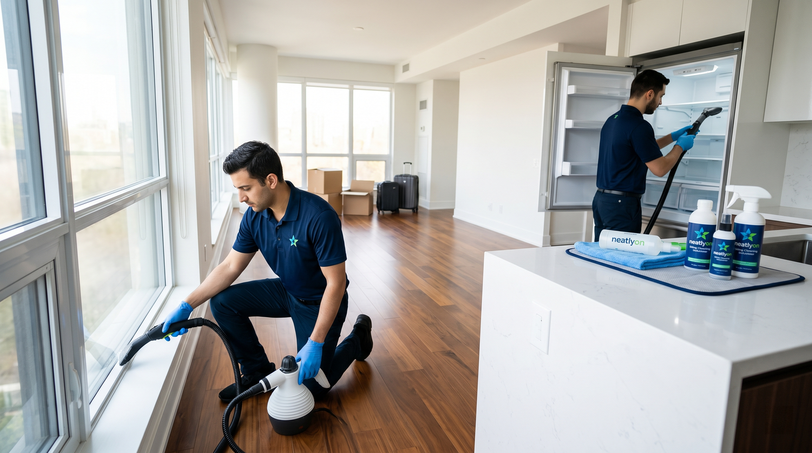 Curățenie impecabilă apartament gol București după mutare